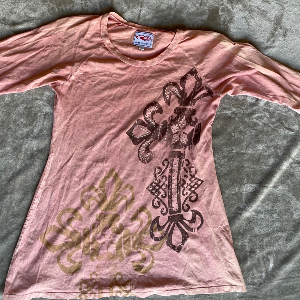 Roper Size Small Pink Tunic